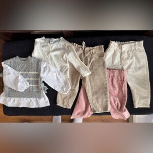 Big Selection of Baby Girl Outfits(9-12 months)